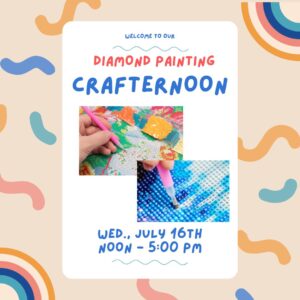 diamond painting Crafternoon