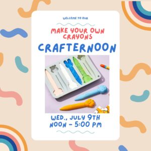 make your own crayons Crafternoon