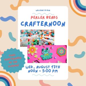 perler beads Crafternoon
