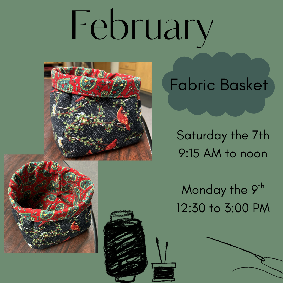 February Sewing Class