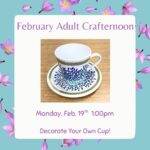 Adult Crafternoon - Cup Painting