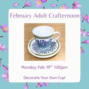 Adult Crafternoon - Cup Painting