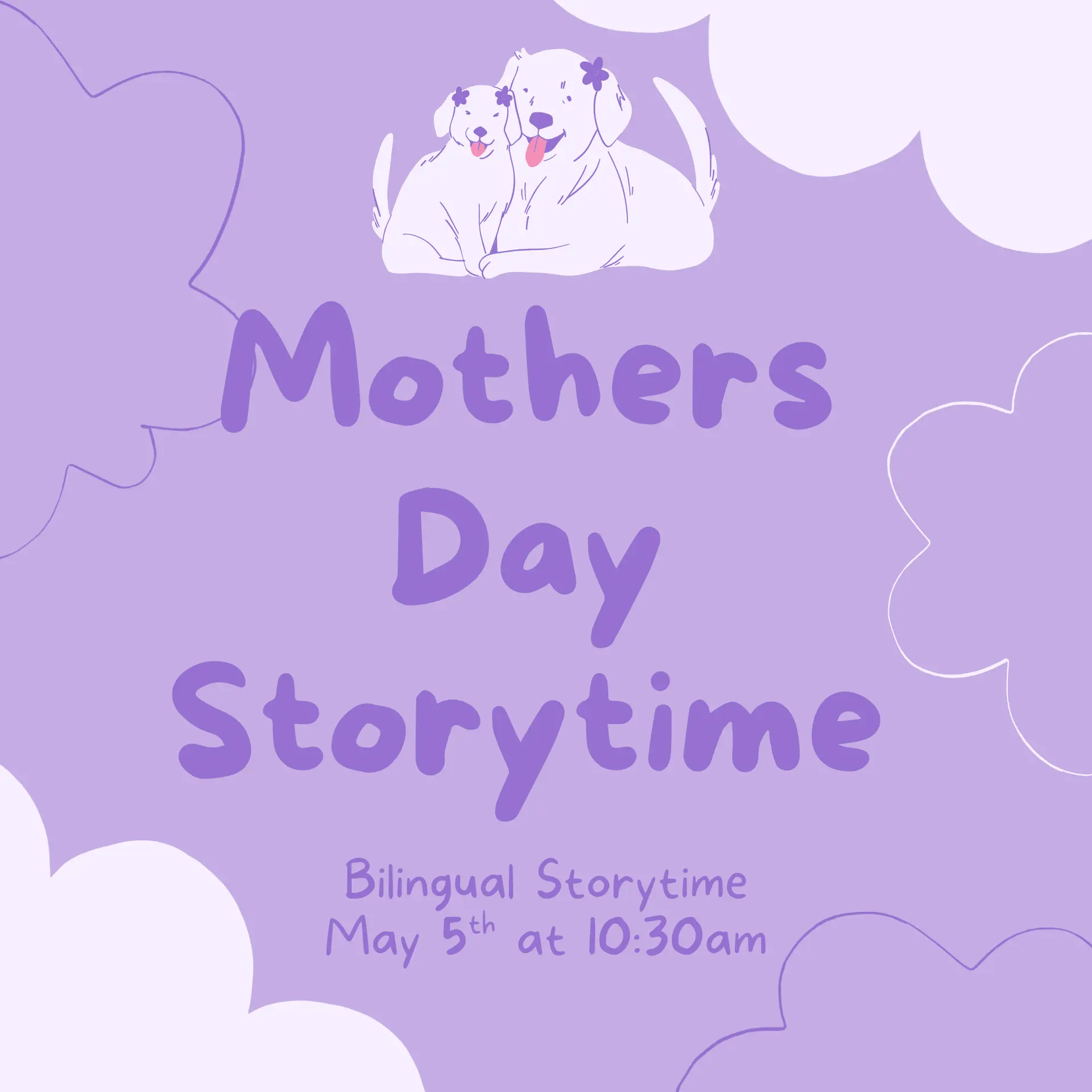 bilingual Mother's Day storytime