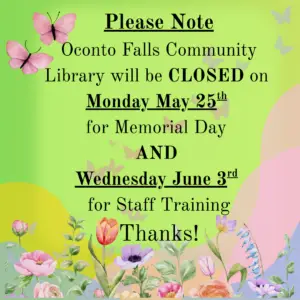 upcoming library closures