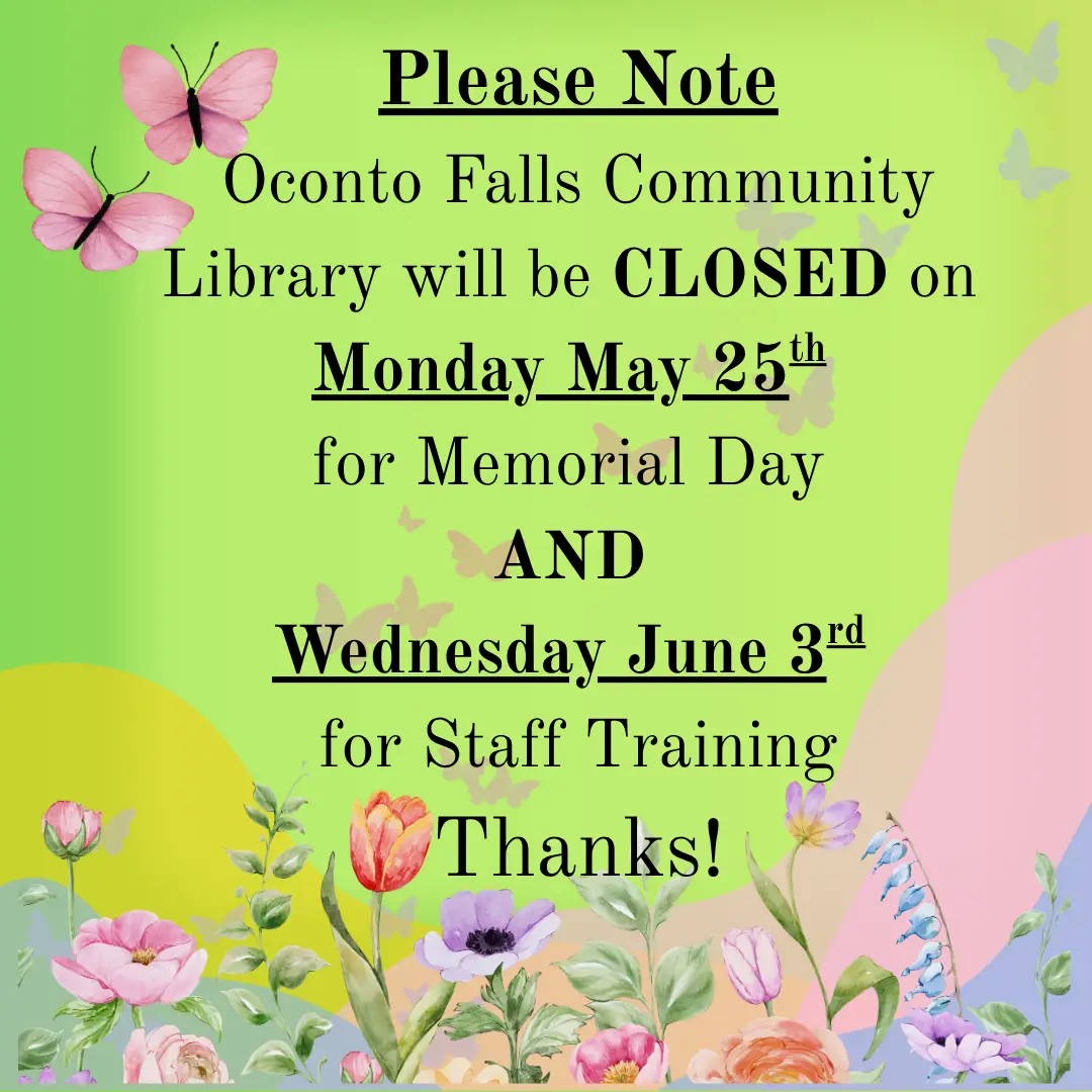 upcoming library closures