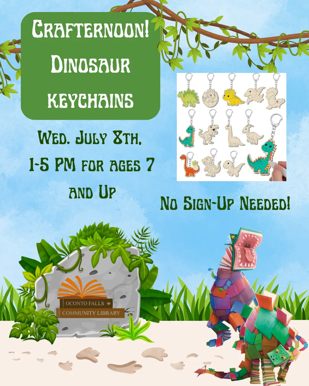 Dinosaur Keychains