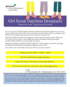 Girl Scout Daytime Dreamers