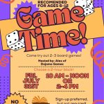 game time 7/31
